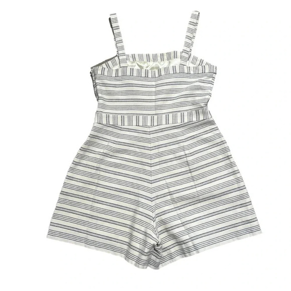 Paper Crown Striped Romper from Anthropologie. Small - Picture 3 of 6